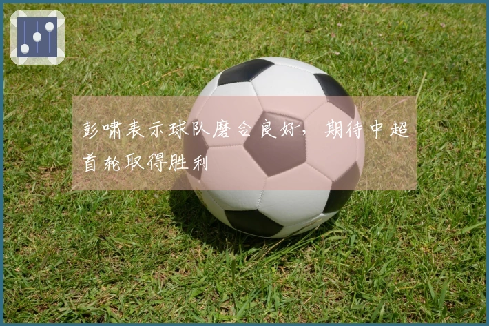 彭啸表示球队磨合良好，期待中超首轮取得胜利